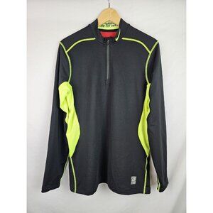 Nike Pro Combat Men's Shirt Size Medium Black Hyperwarm Dri-Fit Long Sleeve Top